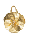 Monroe Ivory Flower Vegan Top Handle Bag
