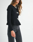 Bianca Sweater with Bow Details