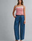 Georgia Gingham Plaid Cami