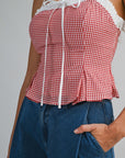 Georgia Gingham Plaid Cami