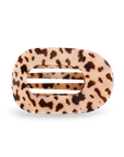 Blonde Tortoise Medium Flat Round Clip