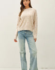 Darcie Dotted Knit Sweater