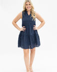 Carrie Checkered Tiered Dress - Plus Size