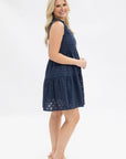 Carrie Checkered Tiered Dress - Plus Size