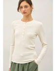 Harris Ribbed Longsleeve Henley