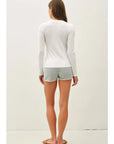 Rylan Ribbed Crewneck Top