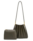 Carrie II Pleated Shoulder Bag