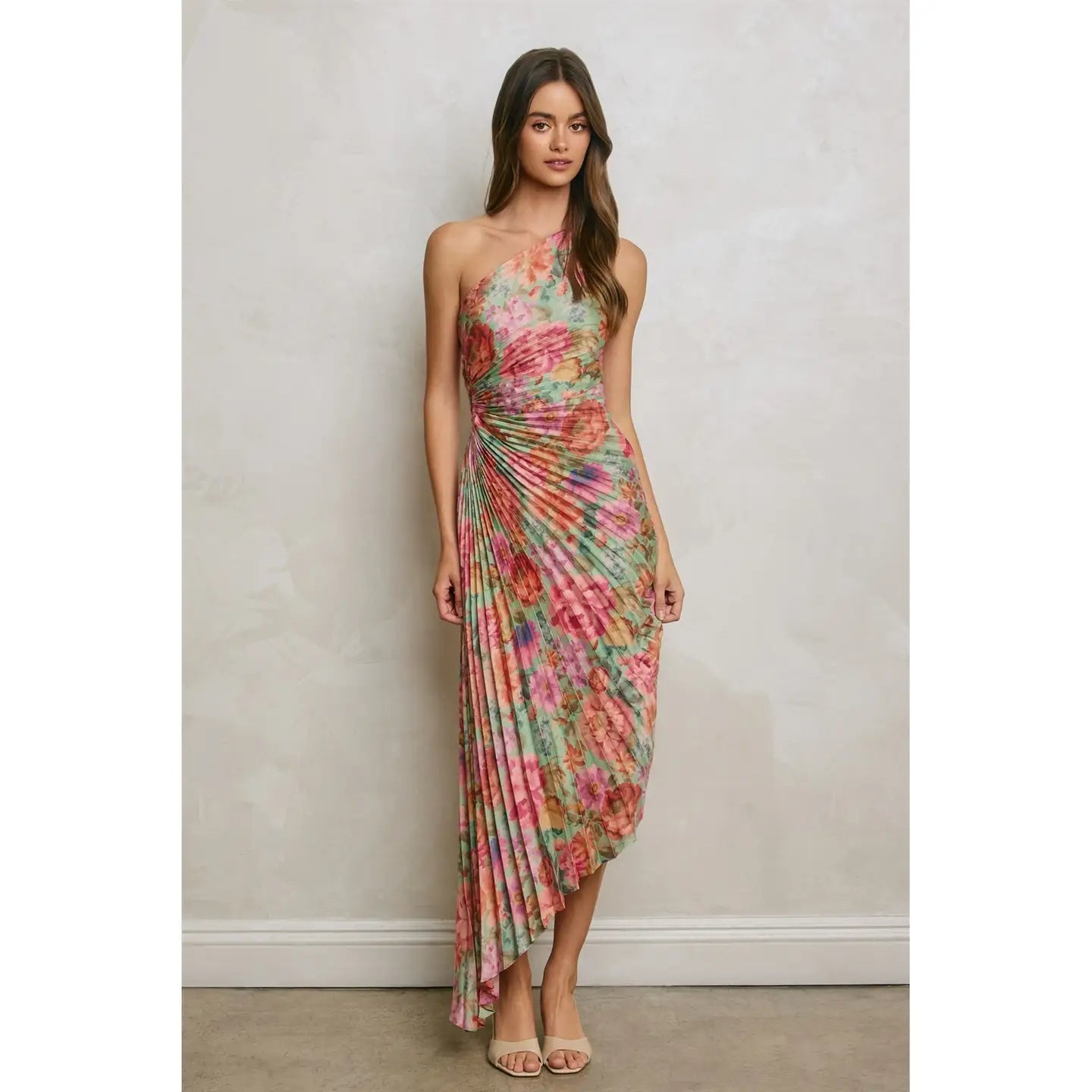 alani maxi dress Alani Asymmetrical Maxi Dress – FR & Company