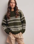 Parker Pattern Knit Sweater