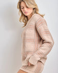 Parker Plaid Knit Sweater - Plus Size