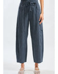 Ayla Pinstripe Drawstring Pants