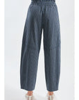 Ayla Pinstripe Drawstring Pants