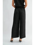 Carmel Satin Jacquard Pants