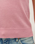Veronica Soft Boatneck Sweater Tank
