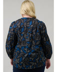 Jami Split Neck Top - Plus Size
