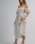 Patricia Polka Dot Midi Dress
