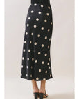 Paula Polka Dot Maxi Skirt