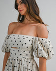 Patricia Polka Dot Midi Dress