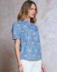 Paige Puff Short Sleeve Blouse