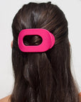 Flat Round Hair Clip | Small | Tropical Punch