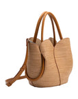 Raffia Tulip Purse