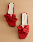 Cherry Textured Bow Slide