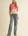 Marley Mock Neck Pullover Sweater