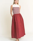 Sully Striped Maxi Dress