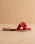 Cherry Textured Bow Slide