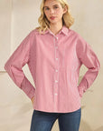 Sierra Stripe Button Down Shirt