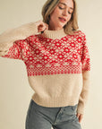 Marley Mock Neck Pullover Sweater