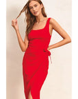 Havana Tulip Hem Wrap Dress