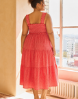 Ginger Gingham Tiered Dress - Plus Size