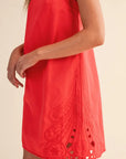 Estelle Embroidered Shift Dress