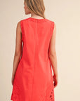 Estelle Embroidered Shift Dress