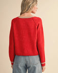 Lauren Two Tone Cardigan