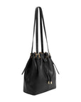 Sally Black Vegan Shoulder Bag