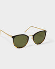 Santorini Sunglasses in Black Tortoiseshell