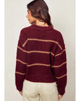 Roz Striped Cardigan
