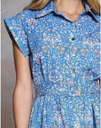 Baylor Button-Down Shirt Midi Dress