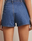 Daisy Braided Pocket Denim Shorts