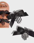 Skeleton Flat Claw Clips 2pc Set