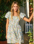 Stephanie Bubble Sleeve Dress