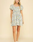 Stephanie Bubble Sleeve Dress