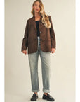 Sami Suede Blazer Jacket