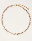 Swank Boho Beaded Pearl Necklace