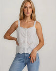 Lana Lace Trim Tank