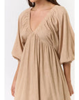 Eva Empire Waist Midi Dress