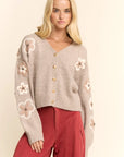 Allie Embroidered Cardigan