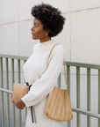 Carrie II Pleated Shoulder Bag